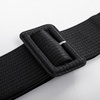image:imageGRACE KARIN Womens Stretchy Belt 3 Inch Wide Elastic Belts  Stretch Waist Belt for Dress Cute Belts for Women Dresses Wide Elastic Adjustable Vintage for Casual Party for CosplayRetroblack