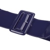 image:imageGRACE KARIN Womens Stretchy Belt 3 Inch Wide Elastic Belts  Stretch Waist Belt for Dress Cute Belts for Women Dresses Wide Elastic Adjustable Vintage for Casual Party for CosplayNavy Blue