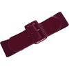 image:imageGRACE KARIN Womens Stretchy Belt 3 Inch Wide Elastic Belts  Stretch Waist Belt for Dress Cute Belts for Women Dresses Wide Elastic Adjustable Vintage for Casual Party for CosplayWine Red