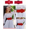 image:imageGRACE KARIN Womens Stretchy Belt 3 Inch Wide Elastic Belts  Stretch Waist Belt for Dress Cute Belts for Women Dresses Wide Elastic Adjustable Vintage for Casual Party for CosplayRed