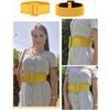 image:imageGRACE KARIN Womens Stretchy Belt 3 Inch Wide Elastic Belts  Stretch Waist Belt for Dress Cute Belts for Women Dresses Wide Elastic Adjustable Vintage for Casual Party for CosplayYellow
