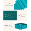 image:imageGRACE KARIN Womens Stretchy Belt 3 Inch Wide Elastic Belts  Stretch Waist Belt for Dress Cute Belts for Women Dresses Wide Elastic Adjustable Vintage for Casual Party for CosplayTeal