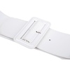 image:imageGRACE KARIN Womens Stretchy Belt 3 Inch Wide Elastic Belts  Stretch Waist Belt for Dress Cute Belts for Women Dresses Wide Elastic Adjustable Vintage for Casual Party for CosplayBlackwhite