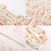 image:imageGRACE KARIN Girls Fall Dresses Long Sleeve Maxi Floral Winter Dress 714Y  Kids Square Neck Ruffle Hem Casual Holiday Party Outfit ALine Twirl Swing Long Dress for Birthday Photoshoot Wedding ChurchCream Orange Ditsy Floral