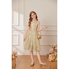 image:imageGRACE KARIN Girls Sequin Dress Halter Tie Back Tween Party Fancy Gown 714  Sparkle ALine Sleeveless Prom Birthday Wedding Graduation Flower Girl Pageant Dance Formal Homecoming Princess Party OutfitGold Sequin