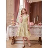 image:imageGRACE KARIN Girls Sequin Dress Halter Tie Back Tween Party Fancy Gown 714  Sparkle ALine Sleeveless Prom Birthday Wedding Graduation Flower Girl Pageant Dance Formal Homecoming Princess Party OutfitGold Sequin