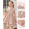 image:imageGRACE KARIN Girls Sparkly Sequin Formal Party Dress Fancy Dance 614YGold