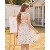 image:imageGrace Karin Girls Floral Summer Spring Halter Tie Back Dresses Size 716Apricotgray Pink Floral