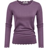 image:imageGRACE KARIN Long Sleeve Fall Sweaters for Women Trendy Business Casual TopsPurple