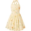 Pale Yellow Floral
