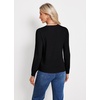 image:imageGRACE KARIN Long Sleeve V Neck Sweaters for Women Lightweight Knitted Tops Fall Fashion Clothing Business Casual OutfitsBlack