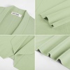 image:imageGRACE KARIN Womens Cropped Sweater Blazer Lightweight Cardigans Dressy Bolero Shrug Blazers for Women Business CasualSage Green