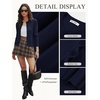 image:imageGRACE KARIN Womens Lightweight Cardigan Sweaters Cropped Button Up Scalloped Fall Outfits for Women 2026Navy Blue