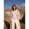 image:imageGRACE KARIN Cashmere Sweaters for Women V Neck Merino Wool Fall SweaterLight Pink