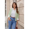 image:imageGRACE KARIN Cardigan Sweaters for Women Summer Lightweight 34 Sleeve Bolero Shrugs for Dress Women Fashion Outfits 2026Bean Green