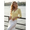 image:imageGRACE KARIN Cardigan Sweaters for Women Summer Lightweight 34 Sleeve Bolero Shrugs for Dress Women Fashion Outfits 2026Light Yellow