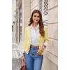 image:imageGRACE KARIN Cardigan Sweaters for Women Summer Lightweight 34 Sleeve Bolero Shrugs for Dress Women Fashion Outfits 2026Light Yellow