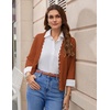 image:imageGRACE KARIN Cardigan Sweaters for Women Summer Lightweight 34 Sleeve Bolero Shrugs for Dress Women Fashion Outfits 2026Pumpkin Orange