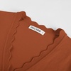 image:imageGRACE KARIN Cardigan Sweaters for Women Summer Lightweight 34 Sleeve Bolero Shrugs for Dress Women Fashion Outfits 2026Pumpkin Orange