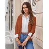 image:imageGRACE KARIN Cardigan Sweaters for Women Summer Lightweight 34 Sleeve Bolero Shrugs for Dress Women Fashion Outfits 2026Pumpkin Orange