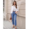 image:imageGRACE KARIN Cardigan Sweaters for Women Summer Lightweight 34 Sleeve Bolero Shrugs for Dress Women Fashion Outfits 2026White
