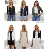 image:imageGRACE KARIN Cardigan Sweaters for Women Summer Lightweight 34 Sleeve Bolero Shrugs for Dress Women Fashion Outfits 2026White