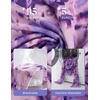 image:imageGRACE KARIN Women Boho Mesh Blouses Dressy Casual Cowl Neck Going Out TopsPurple