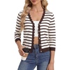White Coffee Striped