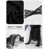 image:imageGRACE KARIN 2026 Mock Neck Sheer Lace Long Sleeve TopBlack Lace