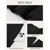 image:imageGRACE KARIN 2026 Womens Cotton Fall Wedding Guest Midi Dresses with PocketsBlack
