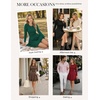 image:imageGRACE KARIN 2026 Womens Fall Long Sleeve Party Mini Dresses with PocketsOatmeal