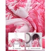 image:imageGRACE KARIN Fall Wedding Guest Causal Midi Floral V Neck DressesPink Floral