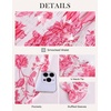 image:imageGRACE KARIN Fall Wedding Guest Causal Midi Floral V Neck DressesPink Floral