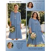image:imageGRACE KARIN Formal Wedding Guest Dress Sequin Mother of The Bride DressesBlue Gray