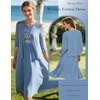 image:imageGRACE KARIN Formal Wedding Guest Dress Sequin Mother of The Bride DressesBlue Gray
