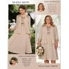 image:imageGRACE KARIN Formal Wedding Guest Dress Sequin Mother of The Bride DressesChampagne