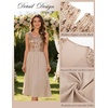 image:imageGRACE KARIN Formal Wedding Guest Dress Sequin Mother of The Bride DressesChampagne