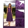 image:imageGRACE KARIN Formal Wedding Guest Dress Sequin Mother of The Bride DressesDark Purple