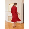 image:imageGRACE KARIN Formal Wedding Guest Dress Sequin Mother of The Bride DressesFiery Red