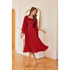 image:imageGRACE KARIN Formal Wedding Guest Dress Sequin Mother of The Bride DressesFiery Red