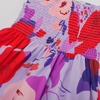 image:imageGRACE KARIN Girls Flutter Sleeve Floral Maxi Dress Spring Summer 616YBig Flowers on Purple