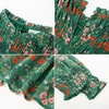 image:imageGRACE KARIN Girls Long Sleeve Floral Dress Fall Winter Casual Dresses 614YGreen Flower