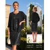 image:imageGRACE KARIN Mother of The Bride Groom Dresses Wedding Guest DressBlack