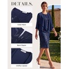 image:imageGRACE KARIN Mother of The Bride Groom Dresses Wedding Guest DressNavy Blue