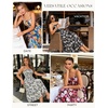 image:imageGRACE KARIN Summer Dresses for Women 2026 Vacation Boho Maxi SundressBeige Black