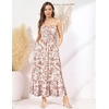 image:imageGRACE KARIN Summer Dresses for Women 2026 Vacation Boho Maxi SundressBeige Vine