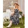 image:imageGRACE KARIN Summer Dresses for Women 2026 Vacation Boho Maxi SundressBlack Vine