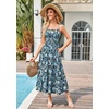 image:imageGRACE KARIN Summer Dresses for Women 2026 Vacation Boho Maxi SundressBlue Black