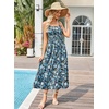 image:imageGRACE KARIN Summer Dresses for Women 2026 Vacation Boho Maxi SundressBlue Black