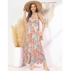 image:imageGRACE KARIN Summer Dresses for Women 2026 Vacation Boho Maxi SundressBlue Paisley Floral